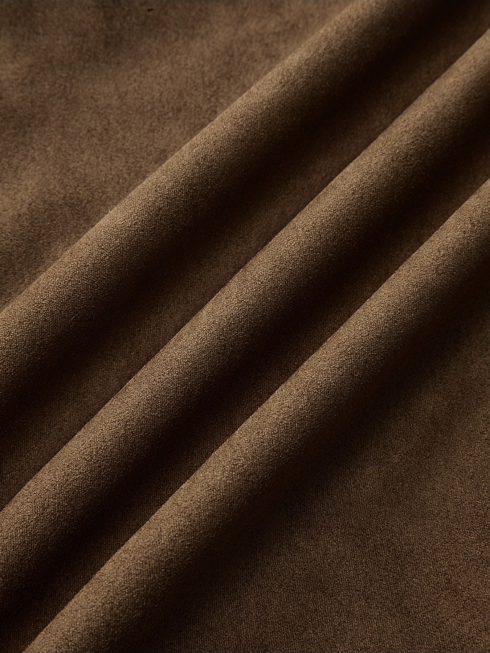 Commense Two-Tone Black and Brown Midi Skirt - Picture 3 of 6
